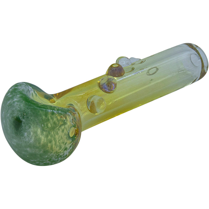 LA Pipes "Razorback" Silver Fumed Mini Spoon (Various Colors) - Headshop.com