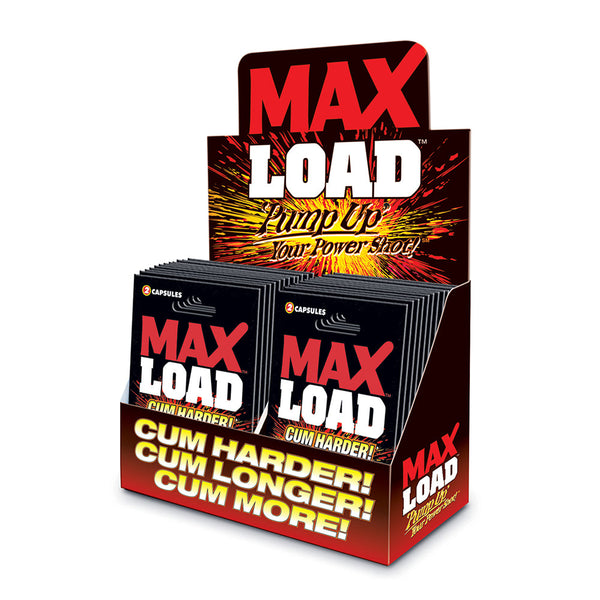 MaxLoad Enhancement Capsules 2-Pack 24-Piece Display MaxLoad Enhancement Capsules 2-Pack 24-Piece Display