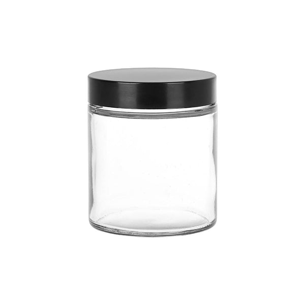 Clear Screw-Top Jar - 2.6" x 2.3"/ Medium Clear Screw-Top Jar - 2.6" x 2.3"/ Medium