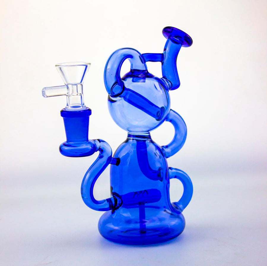 Recycler Style Mini Water Pipe Approx. 2.7" - Headshop.com