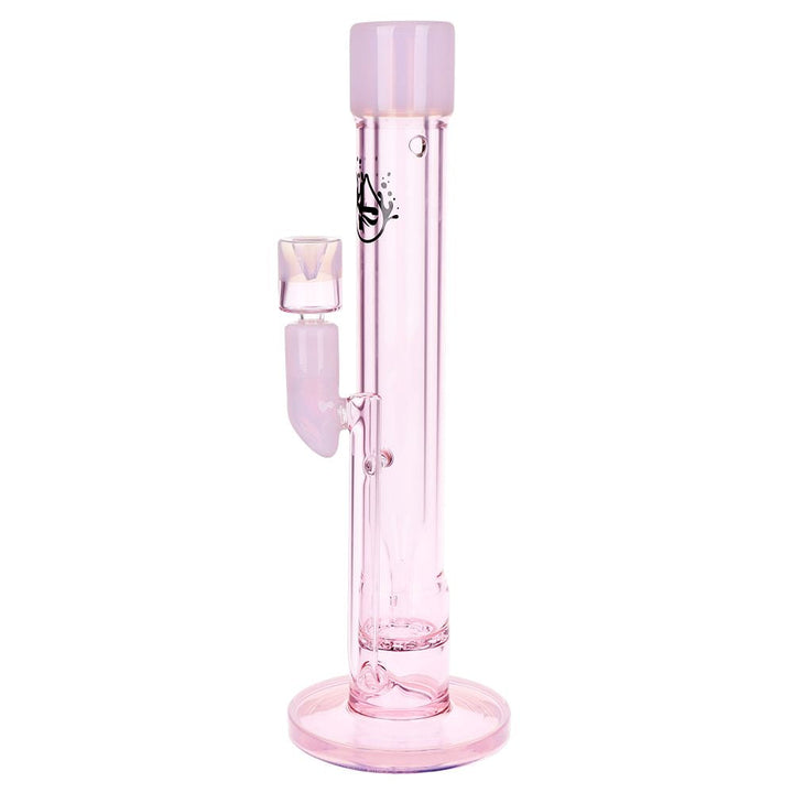 Pulsar Transporter Kicked Straight Tube Glass Water Pipe | 14" | 14mm F