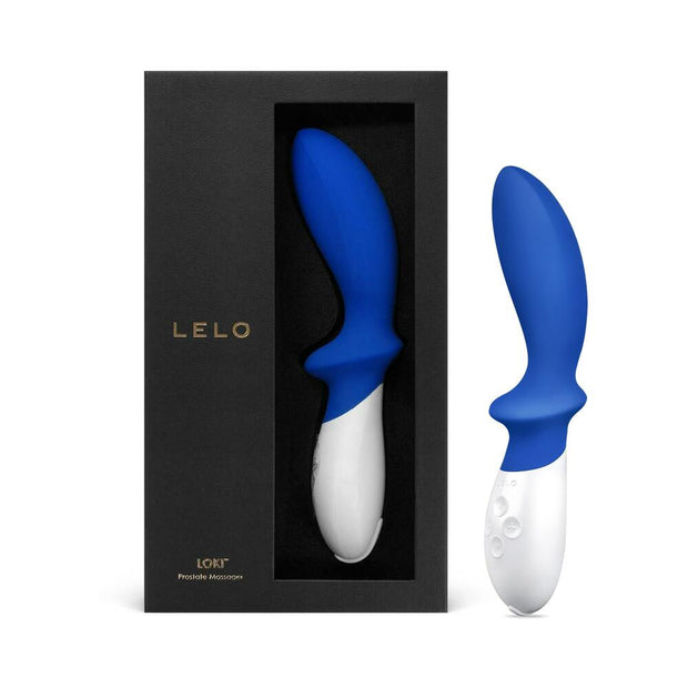 LELO LOKI Rechargeable Prostate Vibrator Federal Blue - Headshop.com