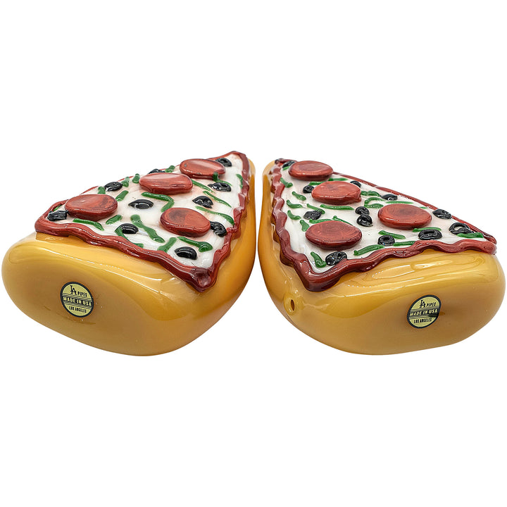 LA Pipes "Potperoni" Glass Pizza Pipe - Headshop.com