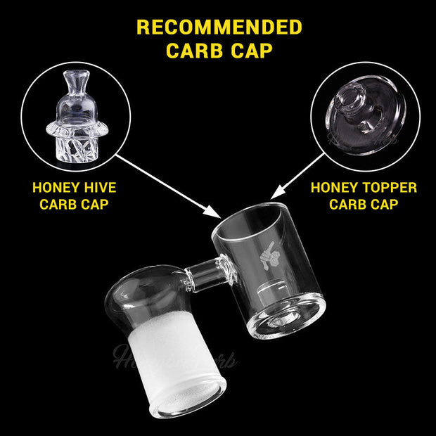 CORE REACTOR SIDECAR QUARTZ BANGER - 90° DEGREE | YL - Headshop.com