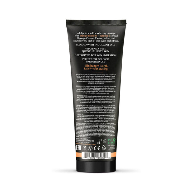 Wicked Orange Blossom + Patchouli Sensual Massage Cream - Headshop.com