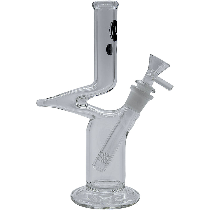LA Pipes "The Zig" Straight Zong Style Bong - Headshop.com