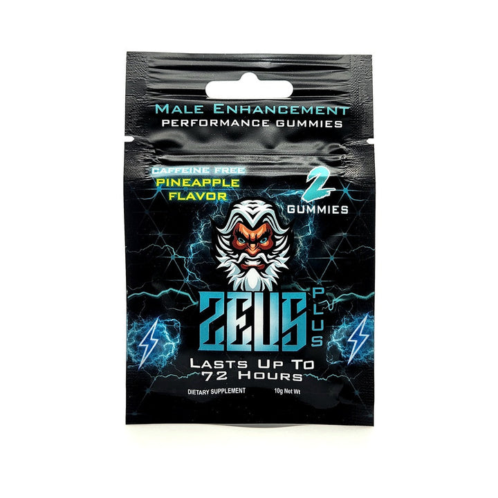 Zeus Plus Male Supplement Gummies Pineapple 2pk (24/DP) - Headshop.com