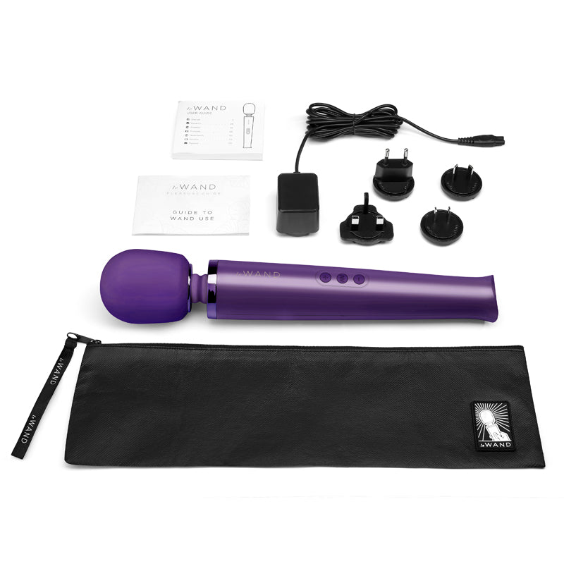 Le Wand Rechargeable Vibrating Massager Purple - Headshop.com