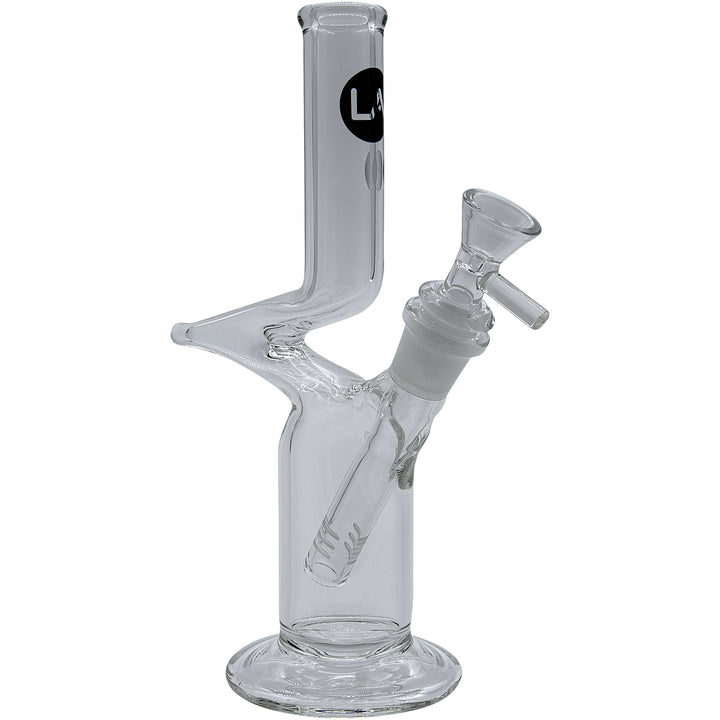 LA Pipes "The Zig" Straight Zong Style Bong - Headshop.com
