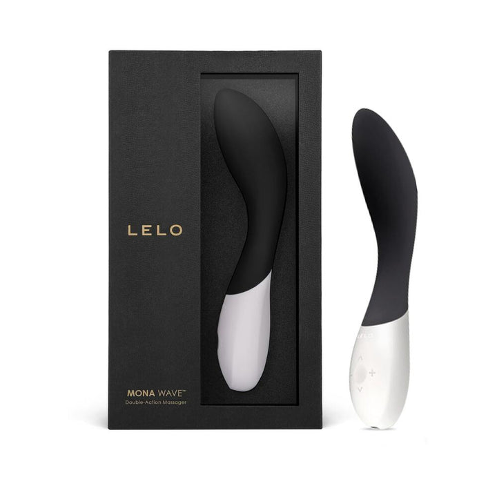 LELO MONA WAVE Rechargeable G-Spot Vibrator Black - Headshop.com