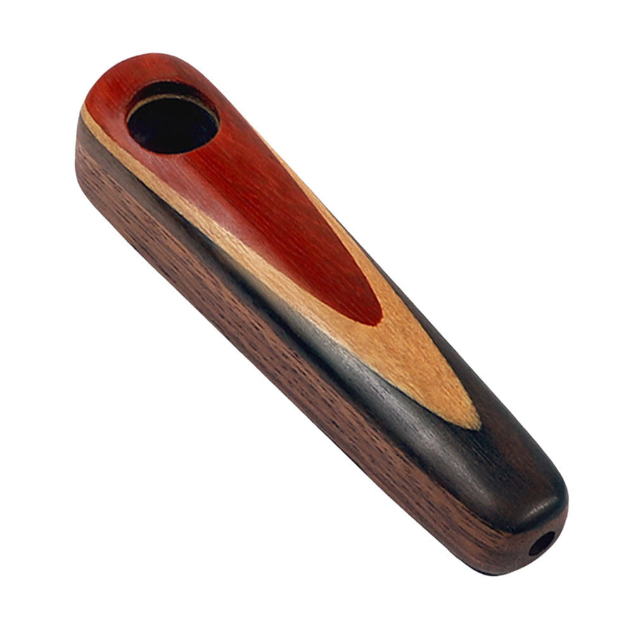 Melting Teardrop Wood Pipe - Headshop.com