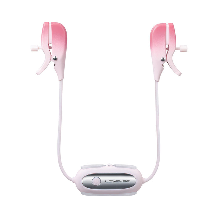 Lovense Gemini Bluetooth Rechargeable Vibrating Nipple Clamps - Headshop.com
