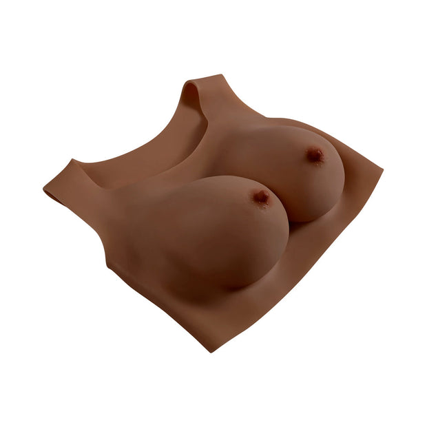 Gender X Undergarments Plate D-Cup Silicone Dark - Headshop.com