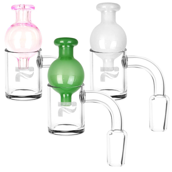 Pulsar Quartz Banger & Ball Carb Cap Set Pulsar Quartz Banger & Ball Carb Cap Set