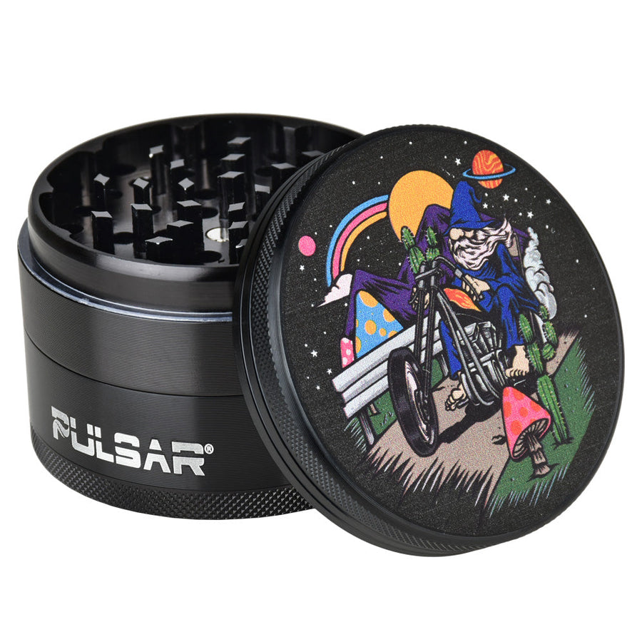 Pulsar Artist Series Grinder | Julian Akbar Trippy Trip - Headshop.com