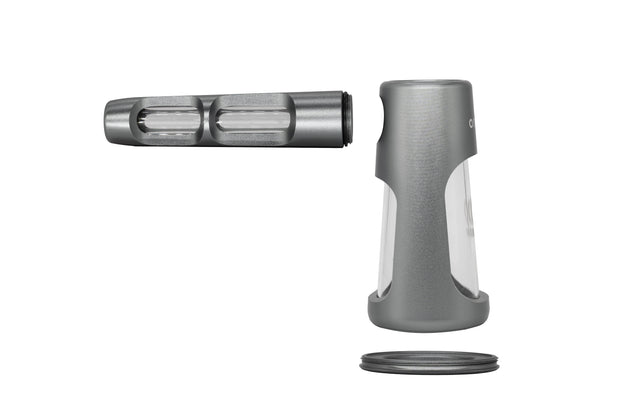 ONGROK Portable Glass Aluminum Bubbler Pipe - Headshop.com
