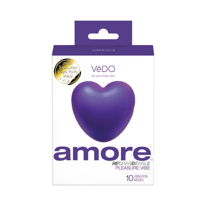 VeDO Amore Rechargeable Pleasure Vibe Purple - Headshop.com