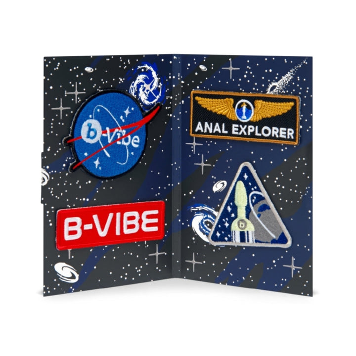 b-Vibe Limited Edition 10-Piece Asstronaut Glow-in-the-Dark Butt Play Set - Headshop.com