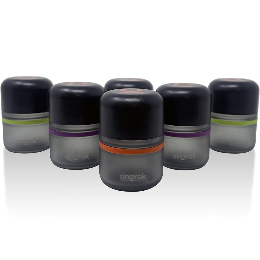 Ongrok 80ml Child Resistant Jar | 6 Pack - Headshop.com
