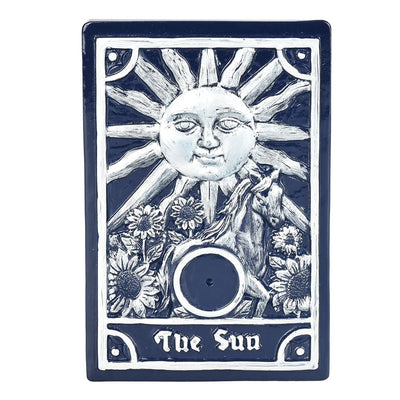 The Sun Tarot Card Incense Burner - 3.5"x5" - Headshop.com