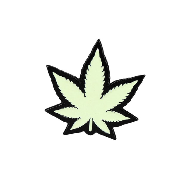 Wood Rocket Hemp Leaf Soft Enamel Lapel Pin - Headshop.com