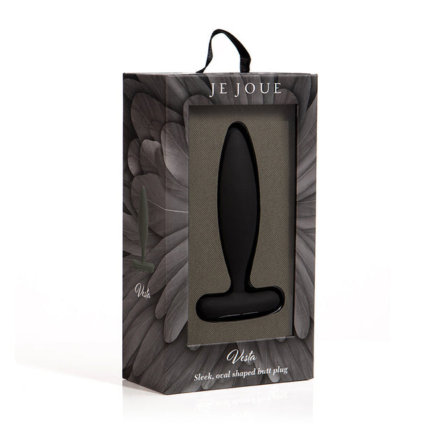 Je Joue Vesta Vibrating Butt Plug Black - Headshop.com