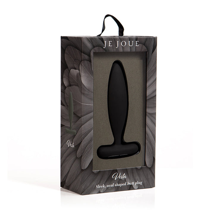 Je Joue Vesta Vibrating Butt Plug Black - Headshop.com
