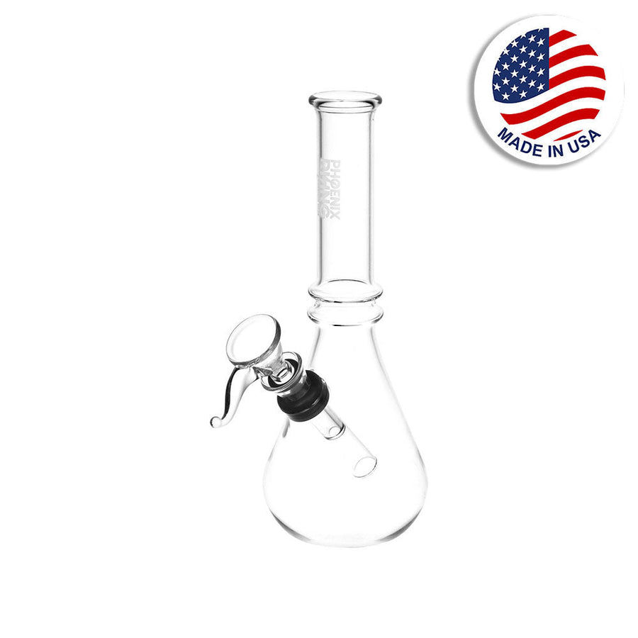 Phoenix Rising Tears of the Rip Beaker Water Pipe - 6.75" / Clear - Headshop.com