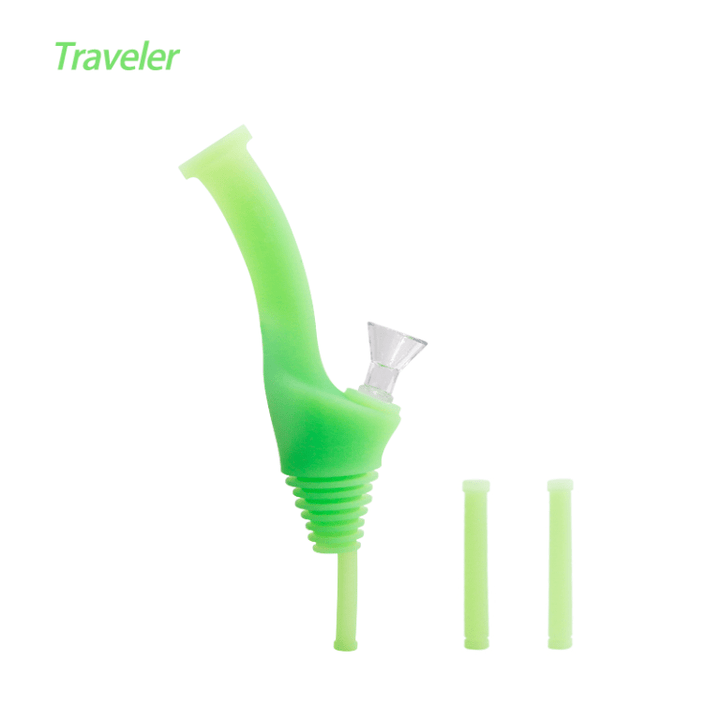 Waxmaid 8″ Universal Traveler Water Bottle Pipe - Headshop.com