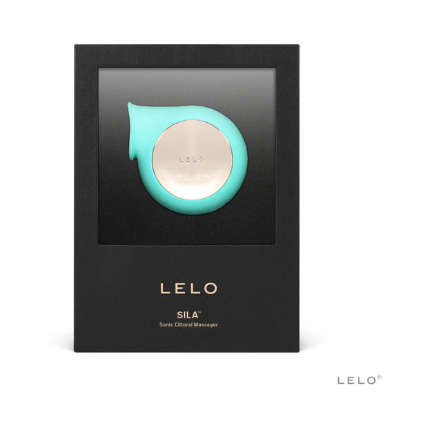 LELO SILA Rechargeable Sonic Clitoral Stimulator Aqua - Headshop.com