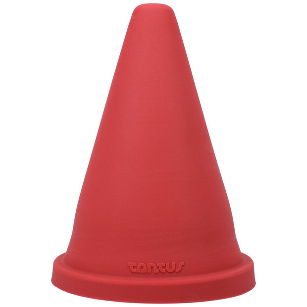 Tantus Cone Squat Dildo Ruby (Box) - Headshop.com
