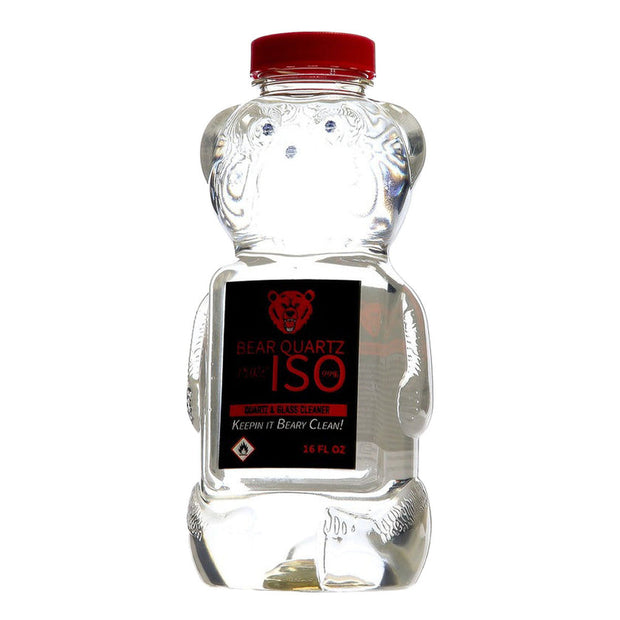 Bear Quartz 99% Isopropyl Alcohol Cleaner | 16oz | 24pc Case - Headshop.com