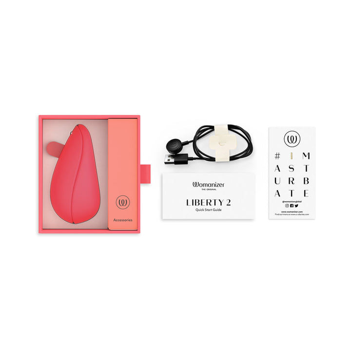 Womanizer Liberty 2 Vibrant Rose - Headshop.com