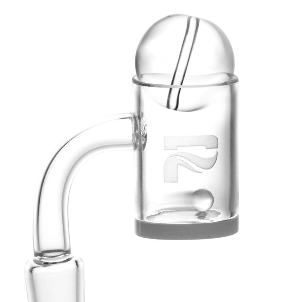 10PC BAG - Solid Glass Ball Carb Cap w/ Carb Hole - 24mm - Headshop.com