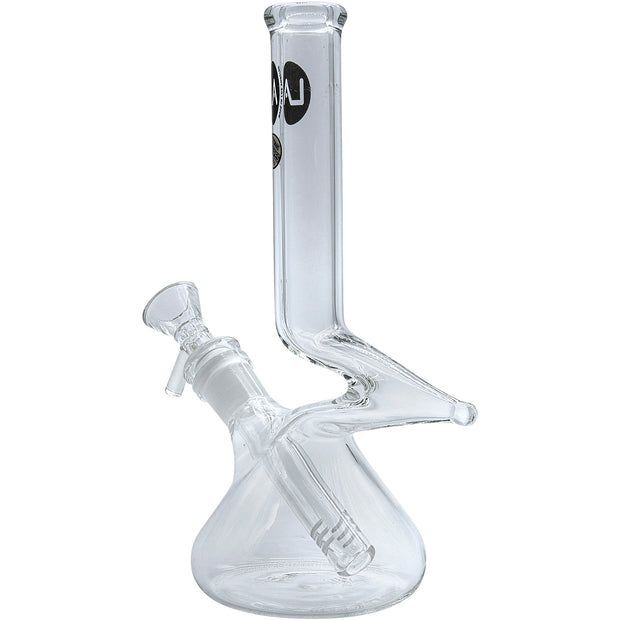 LA Pipes "The Zag" Beaker Zong Style Bong - Headshop.com