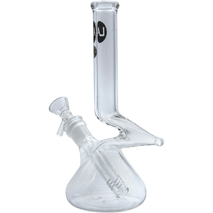 LA Pipes "The Zag" Beaker Zong Style Bong - Headshop.com