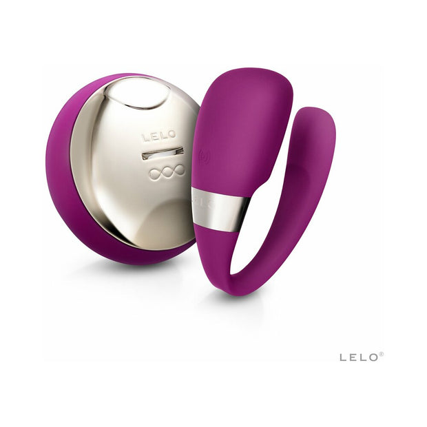 LELO TIANI 3 Rechargeable Dual Stimulation Couples Vibrator With Remote Deep Rose - Headshop.com