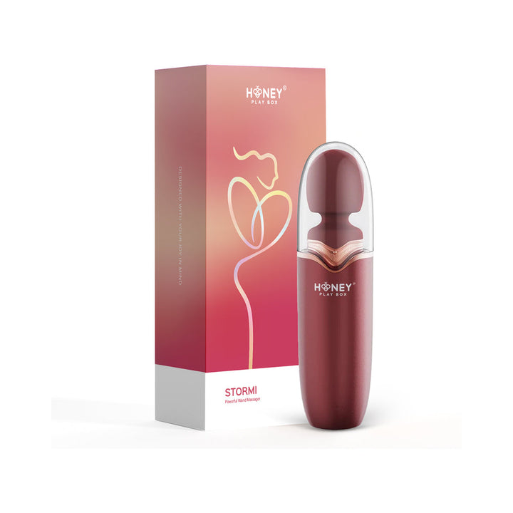 Honey Play Box Stormi Powerful Wand Massager With Charging Case - Headshop.com