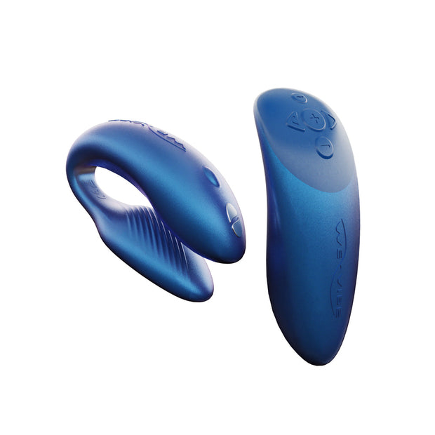We-Vibe Chorus Rechargeable Remote-Controlled Silicone Couples Vibrator Cosmic Blue - Headshop.com