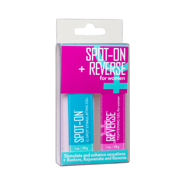 Spot on + Reverse sex enhancement kit 2 Pack Spot on + Reverse sex enhancement kit 2 Pack