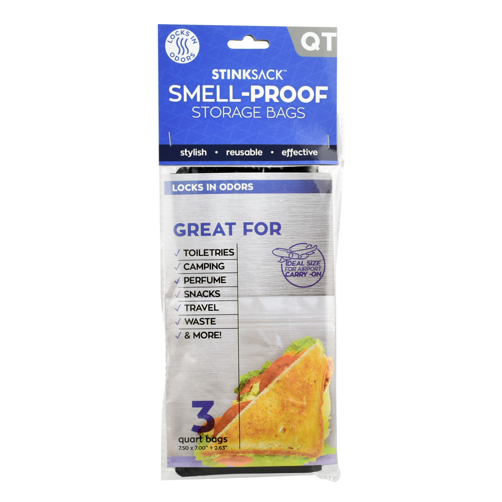 Stink Sack Smell Proof Storage Bags | 7.5 x 7 Inch - Headshop.com