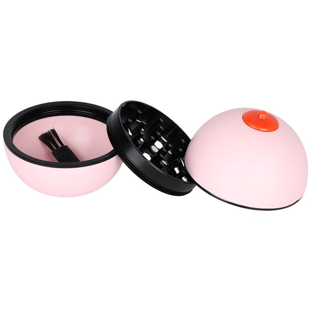 Big Booby Grinder - 3pc / 2.5" - Headshop.com