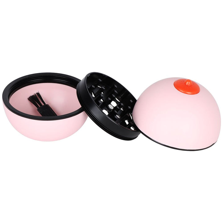 Big Booby Grinder - 3pc / 2.5" - Headshop.com