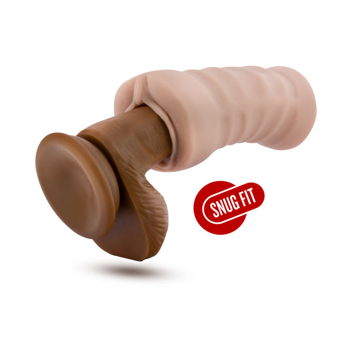 EnLust Destini Vibrating Stroker Beige - Headshop.com