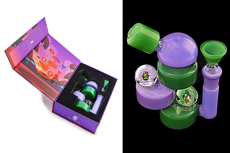 Space King Glass - 'Space Mountain' Bong - Headshop.com