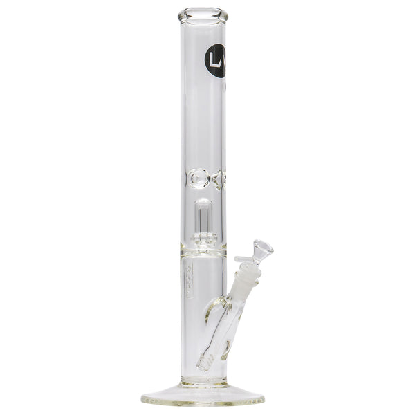 LA Pipes Thick Glass Straight Showerhead Perc Bong LA Pipes Thick Glass Straight Showerhead Perc Bong