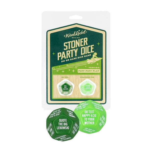 Wood Rocket Party Dice - Stoner - Headshop.com