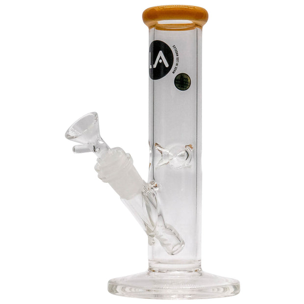 LA Pipes Straight Shooter Bong - Multiple Colors - 8" - Headshop.com