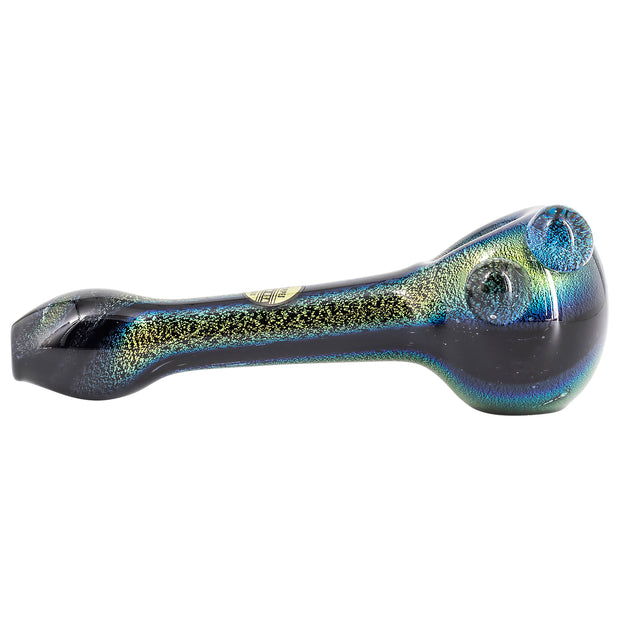 LA Pipes Full Dichro Spoon with Clear Marbles - Headshop.com
