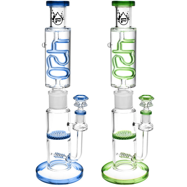 Pulsar 420 Design Glycerin Stacker Water Pipe | 13.75" | 14mm F - Headshop.com